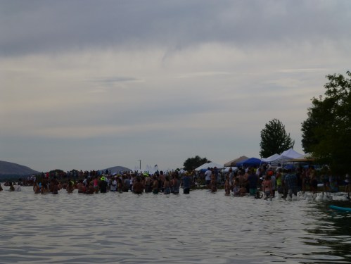 The water follies grandstands 