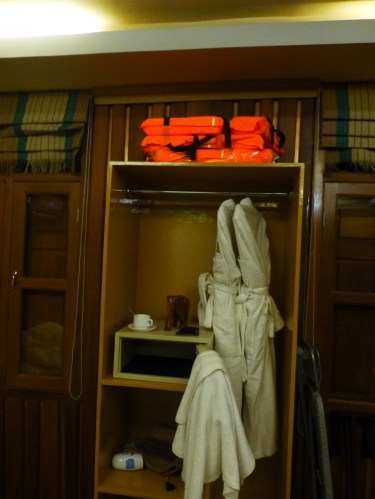 Robes and life perservers 