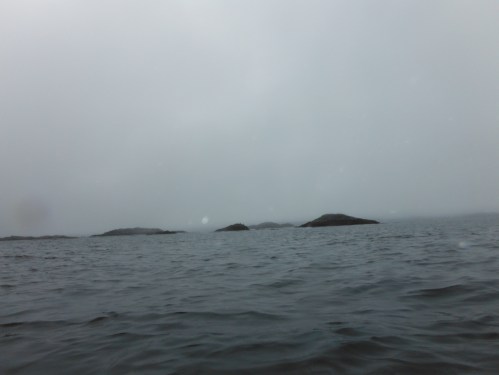 On the water, finally 